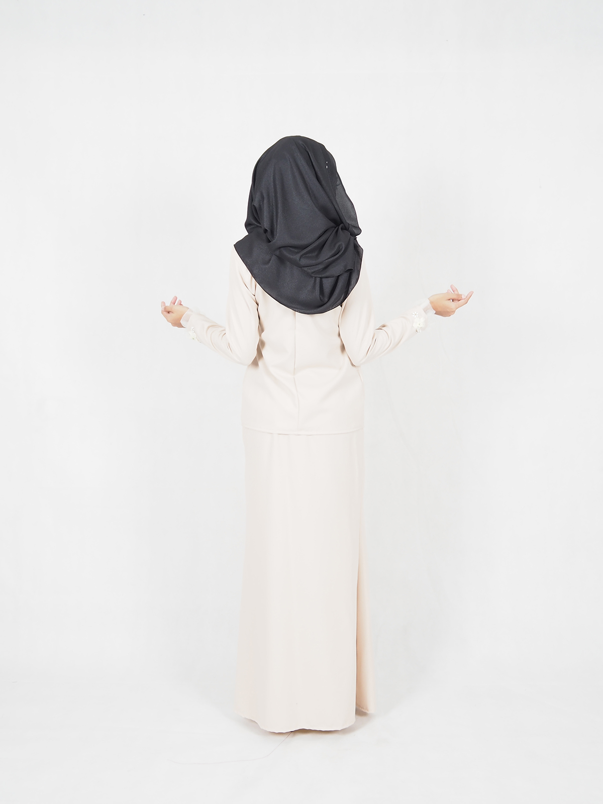 SW4622 Baju Kurung (Breastfeeding) Cream