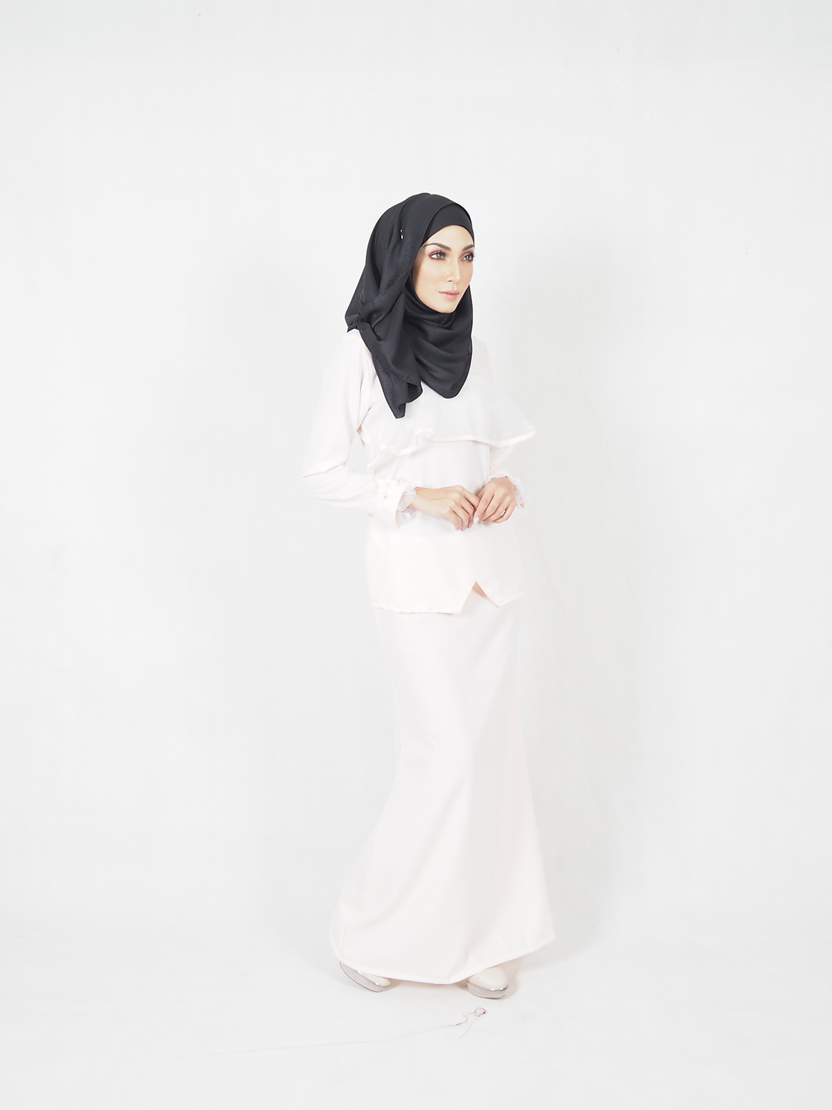 SW4622 Baju Kurung (Breastfeeding) Peach