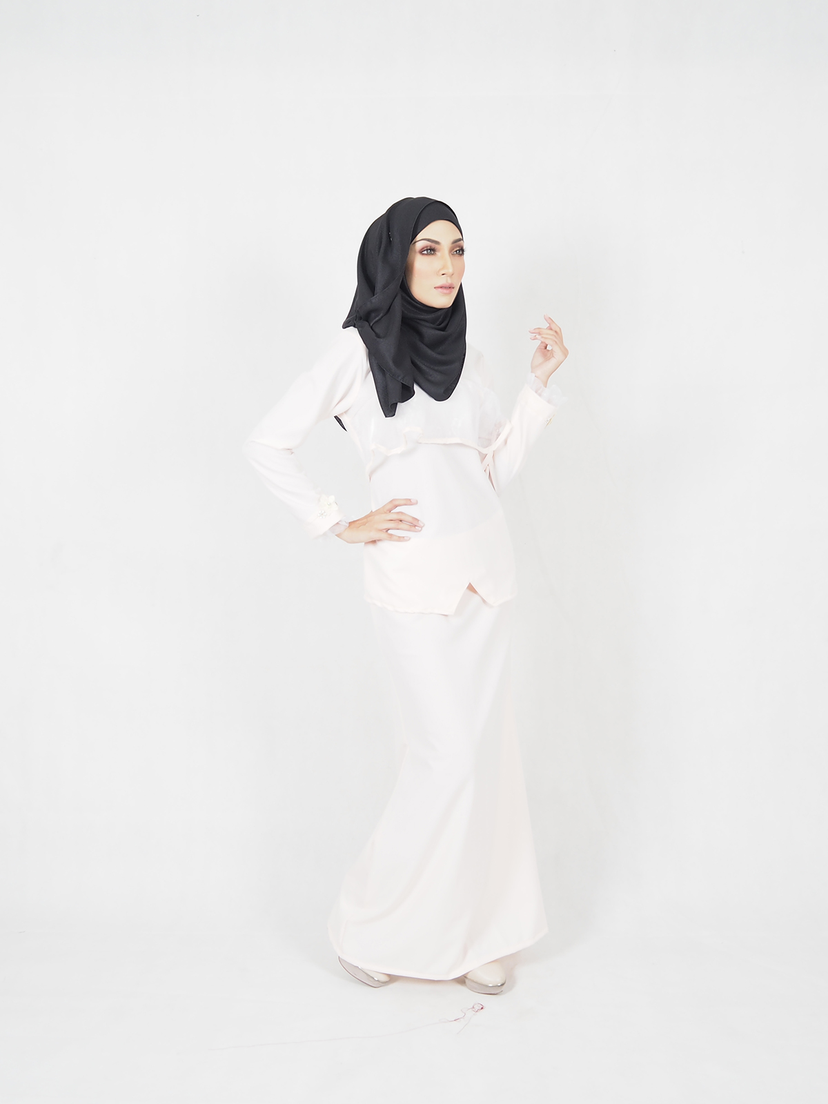 SW4622 Baju Kurung (Breastfeeding) Peach