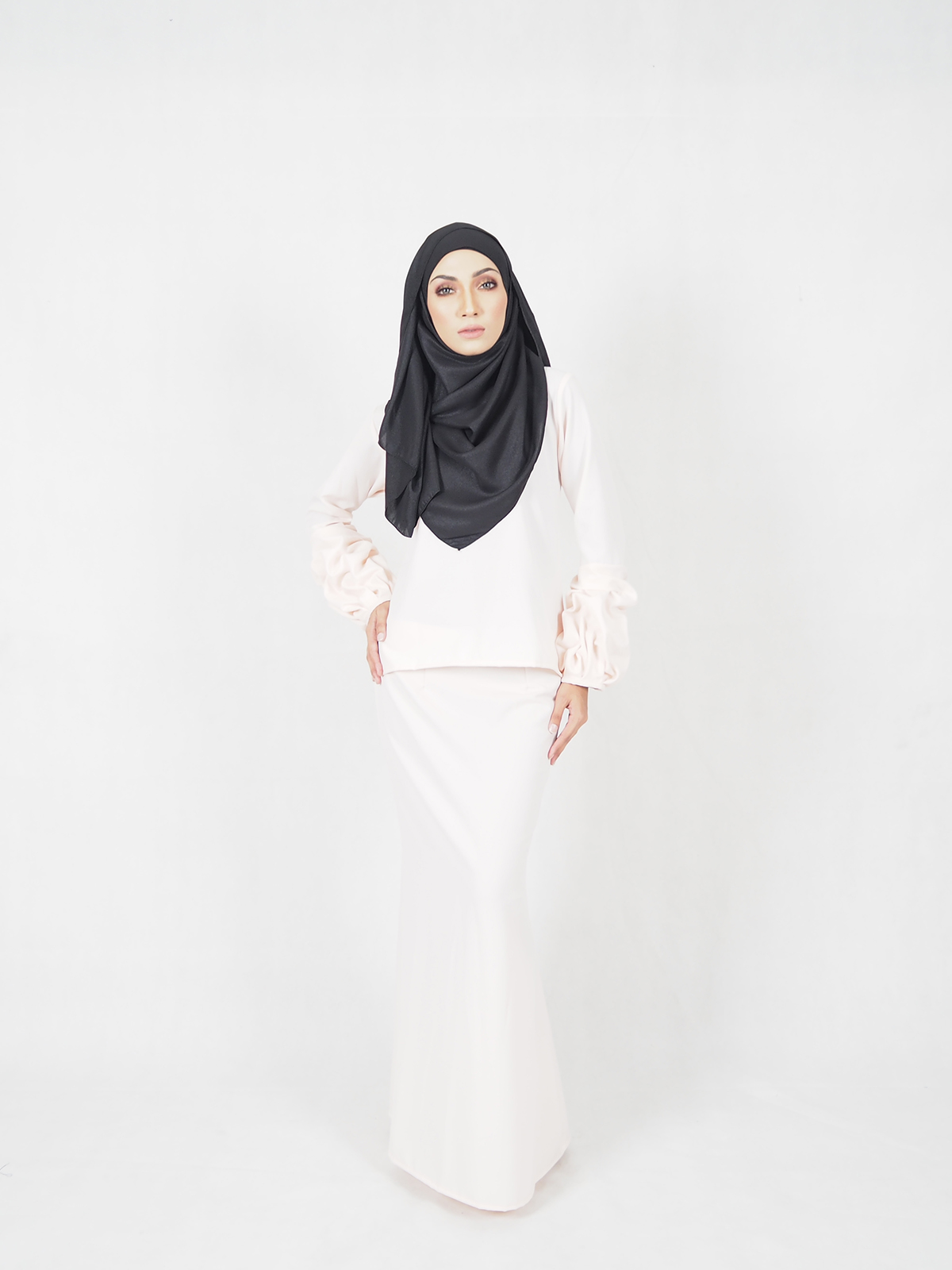 SW4627 Baju Kurung (Breastfeeding) Peach