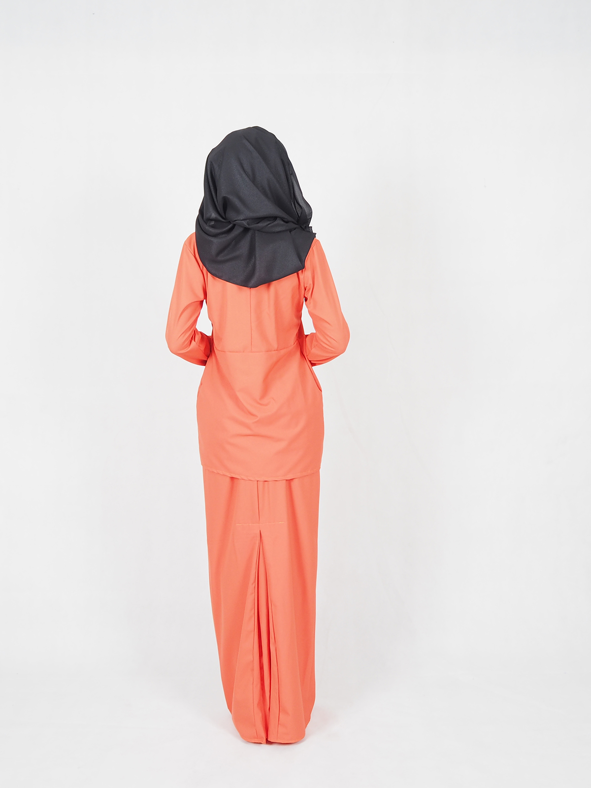 SW4635 Baju Kurung (Breastfeeding) Orange