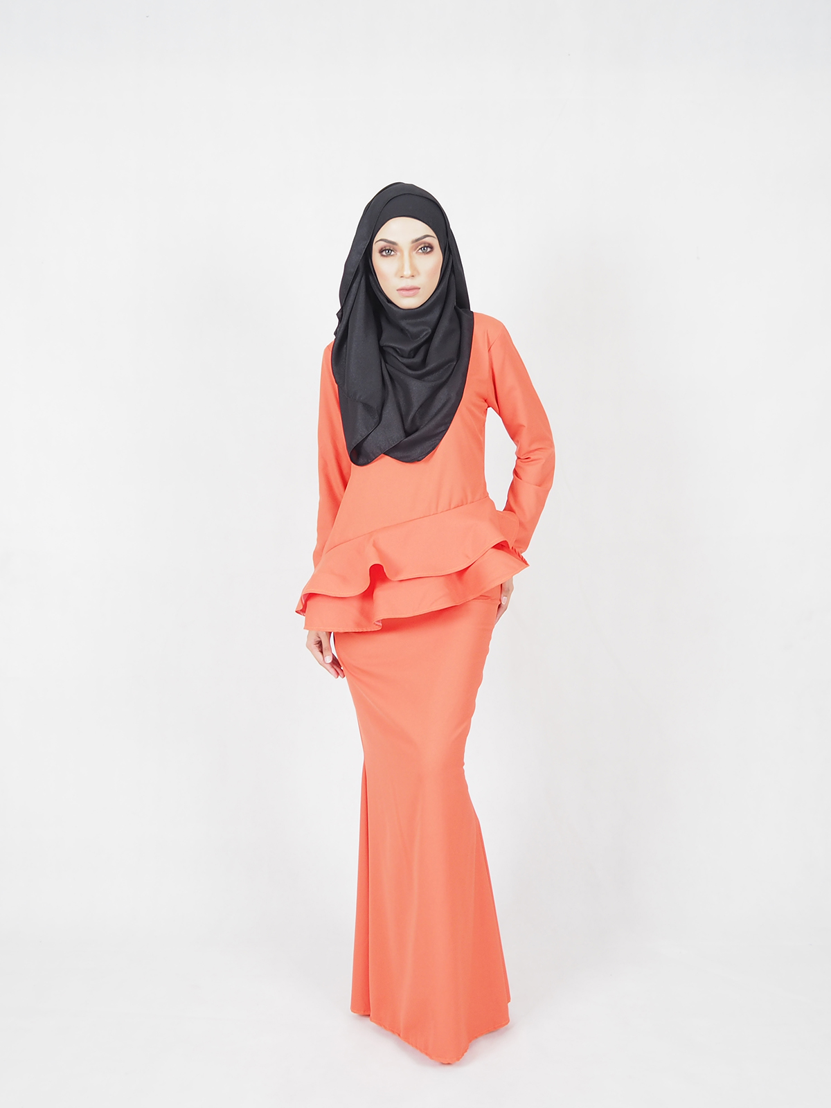 SW4636 Jubah (Breastfeeding) Orange
