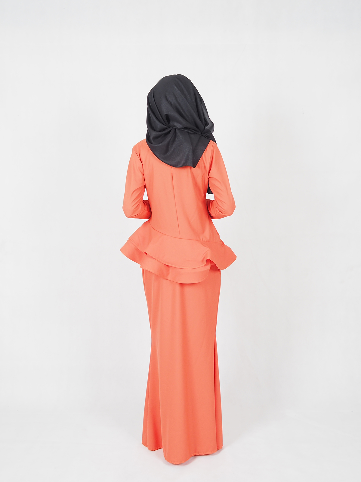 SW4636 Jubah (Breastfeeding) Orange