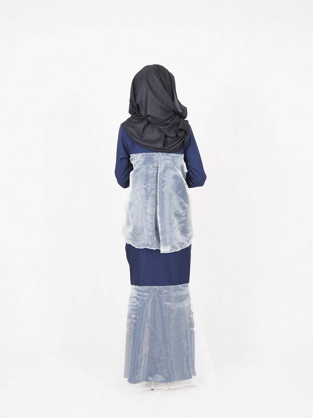 SW4638 Baju Kurung (Maternity) Dark Blue