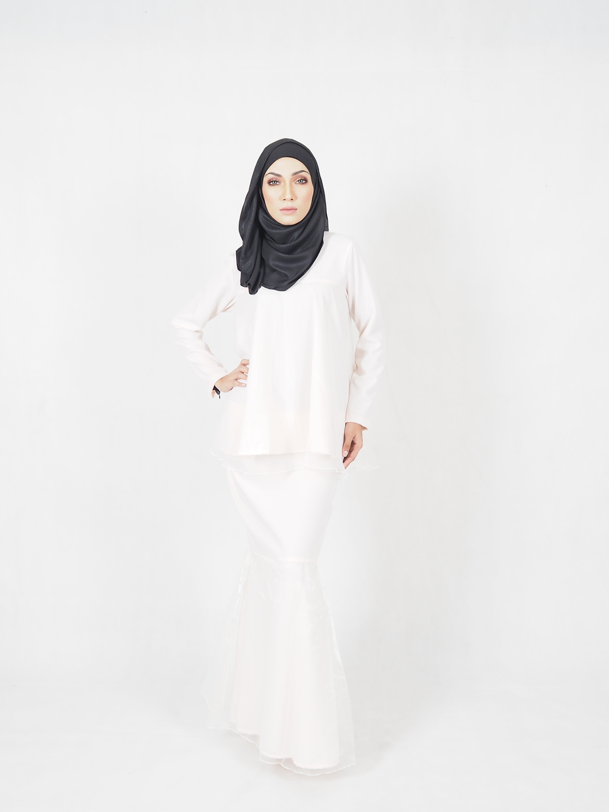 SW4638 Baju Kurung (Maternity) Peach