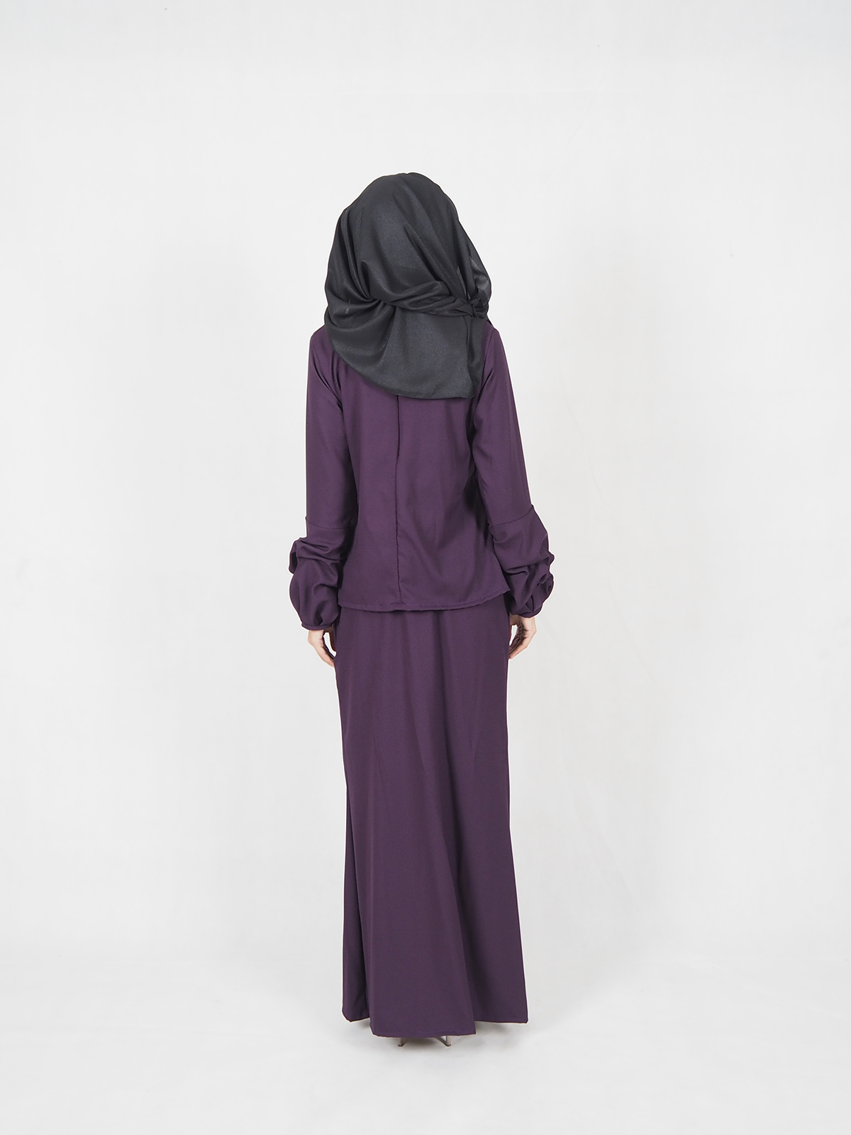 SW4670 Baju Kurung (Plus Size Breastfeed) Purple