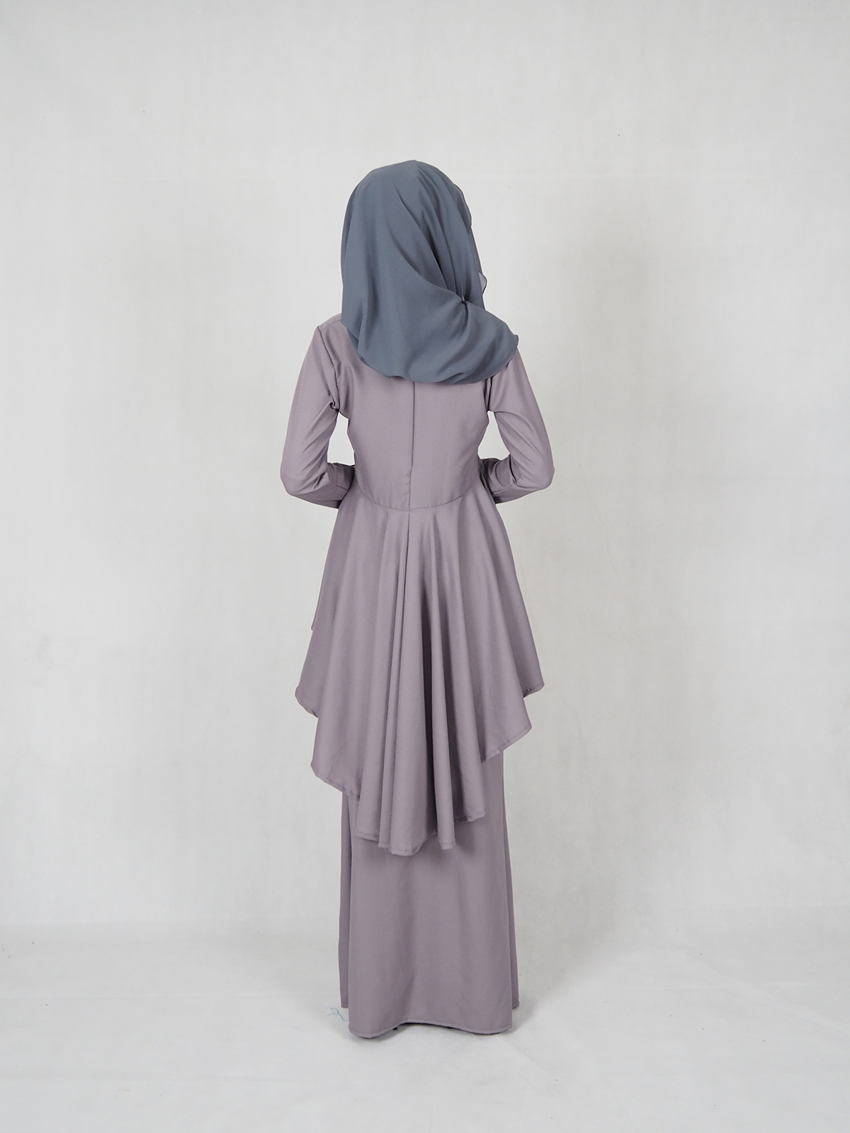 SW4684 Baju Kurung (Breastfeed) Grey