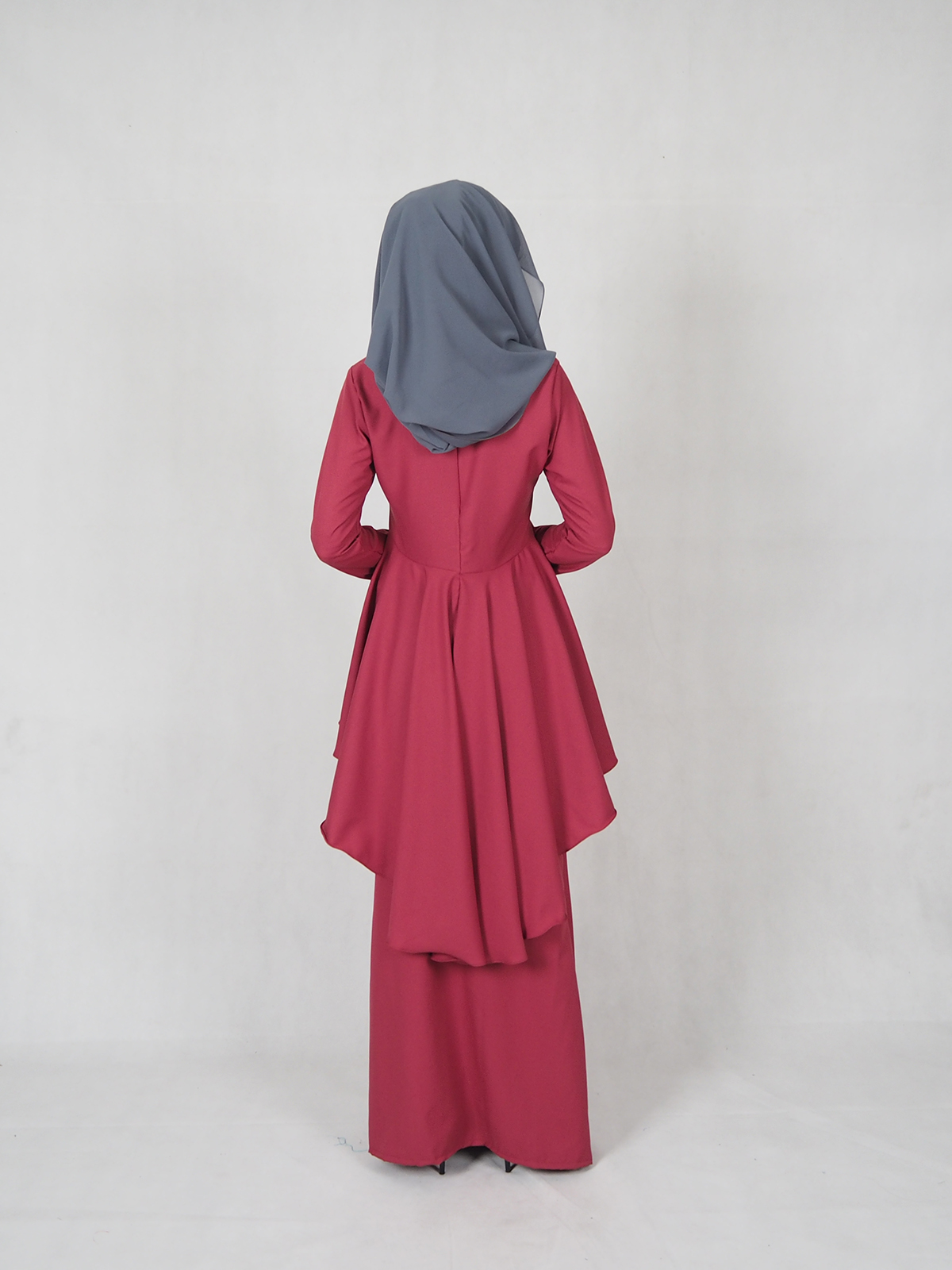 SW4684 Baju Kurung (Breastfeed) Maroon