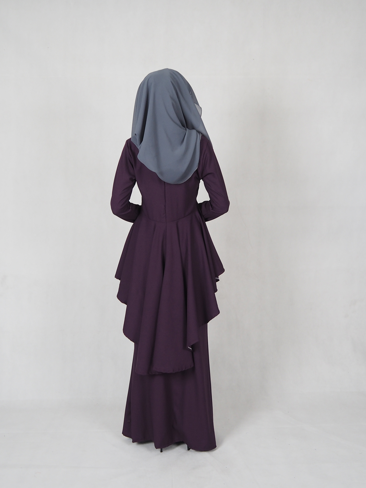 SW4684 Baju Kurung (Breastfeed) Purple