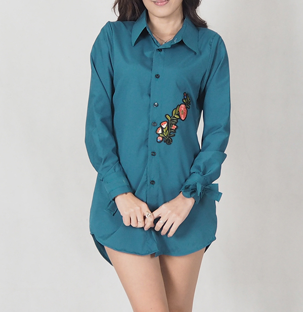 SW4690 Stylish Top Green