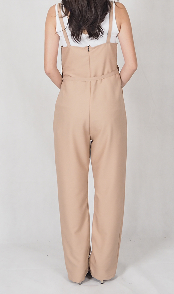 SW4691 Fashion Jumpsuit (Plus Size) Dark Brown