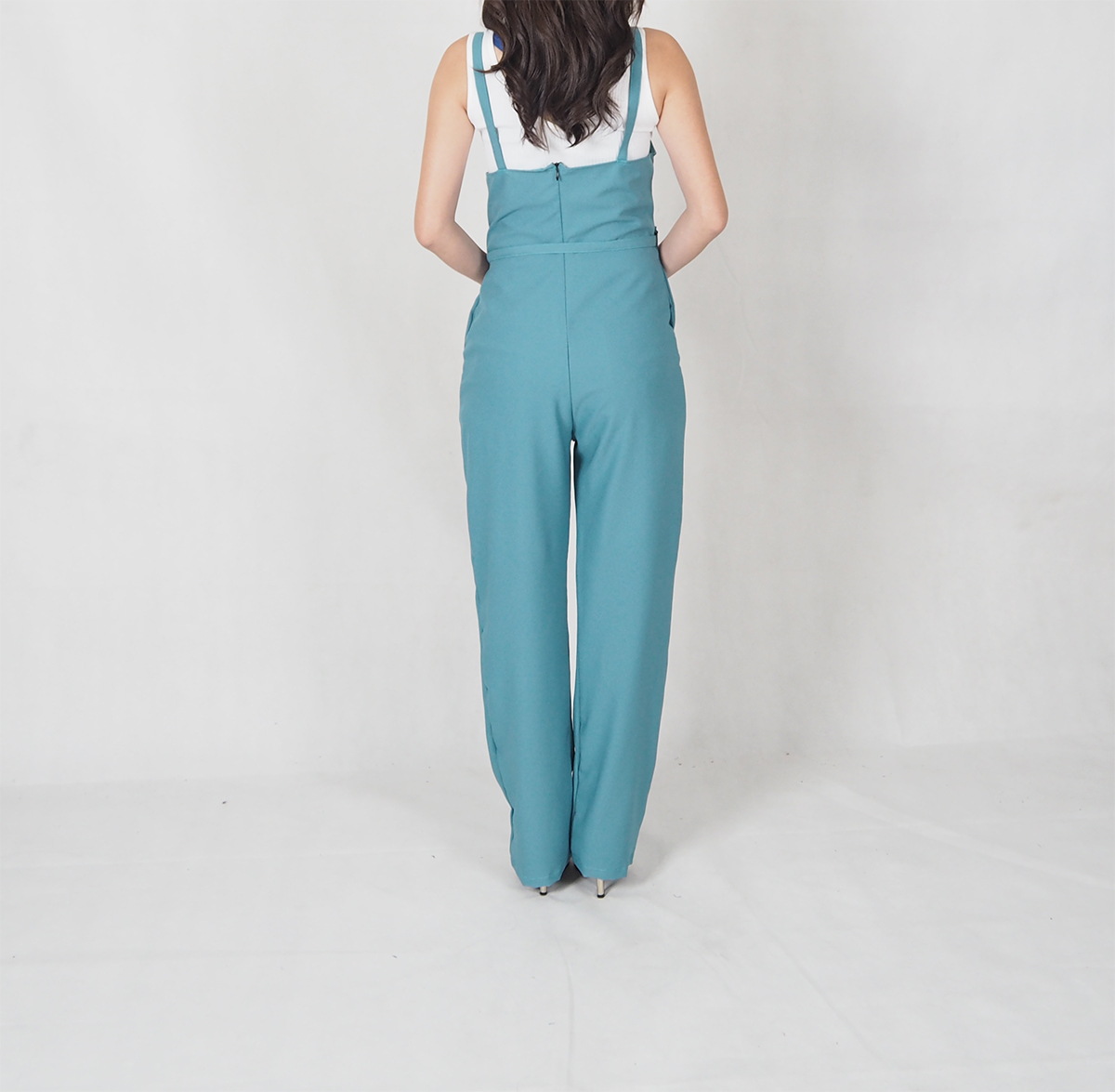 SW4691 Fashion Jumpsuit (Plus Size) Green