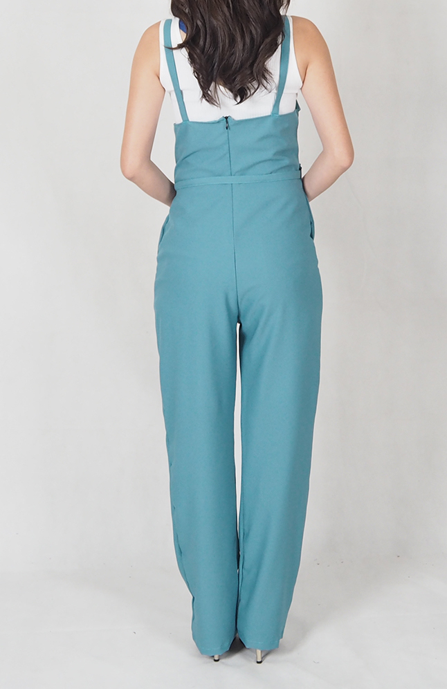 SW4692 Trendy Jumpsuit (Plus Size) Green