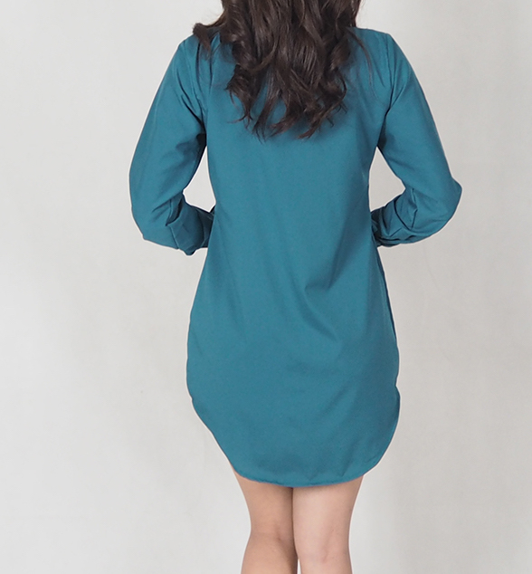 SW4694 Stylish Top (Plus Size) Green