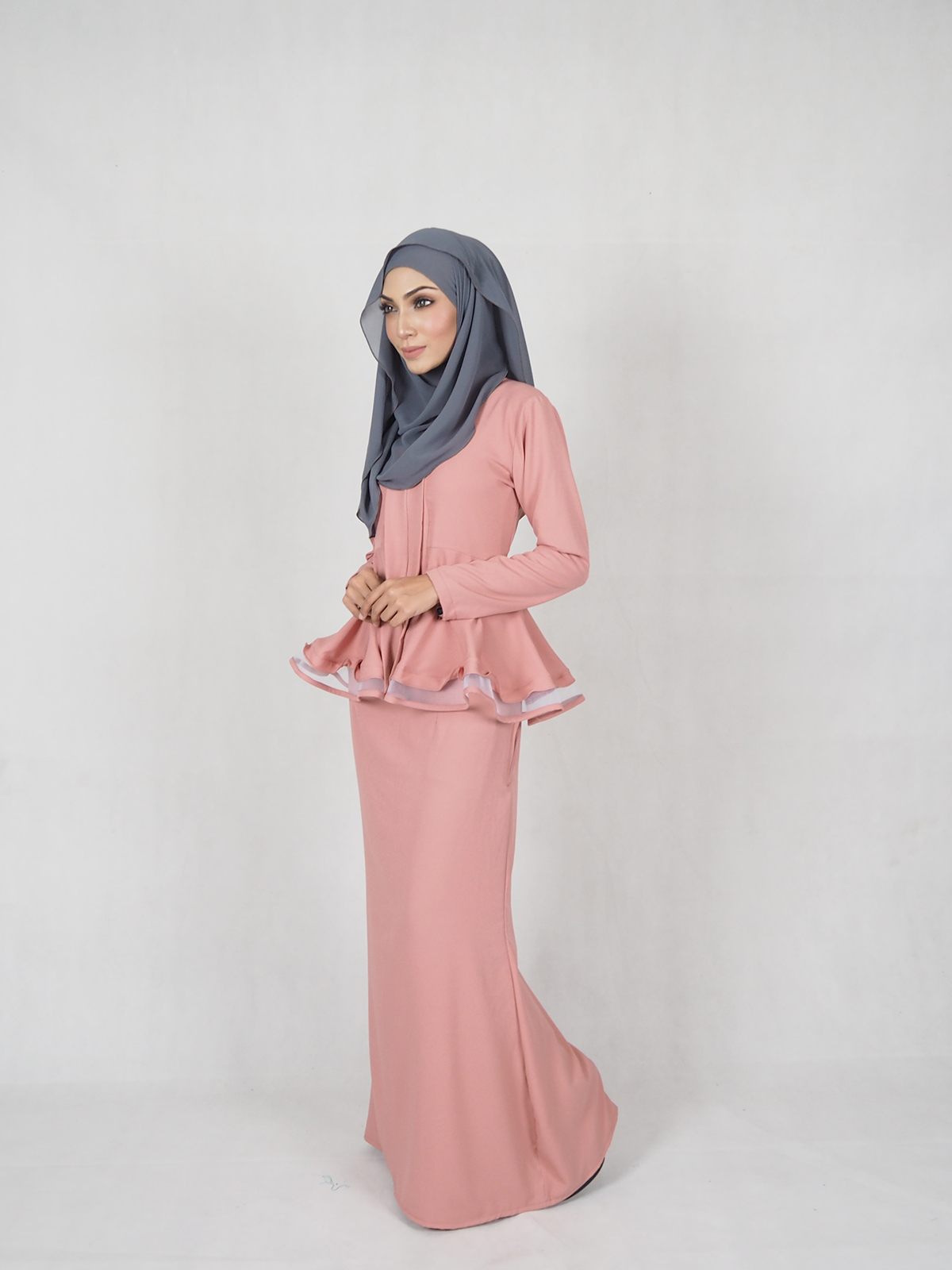 SW4695 Fashion Kebaya Pink