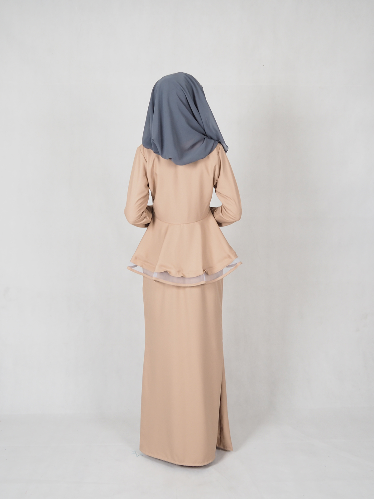 SW4700 Kebaya (Plus Size) Dark Brown