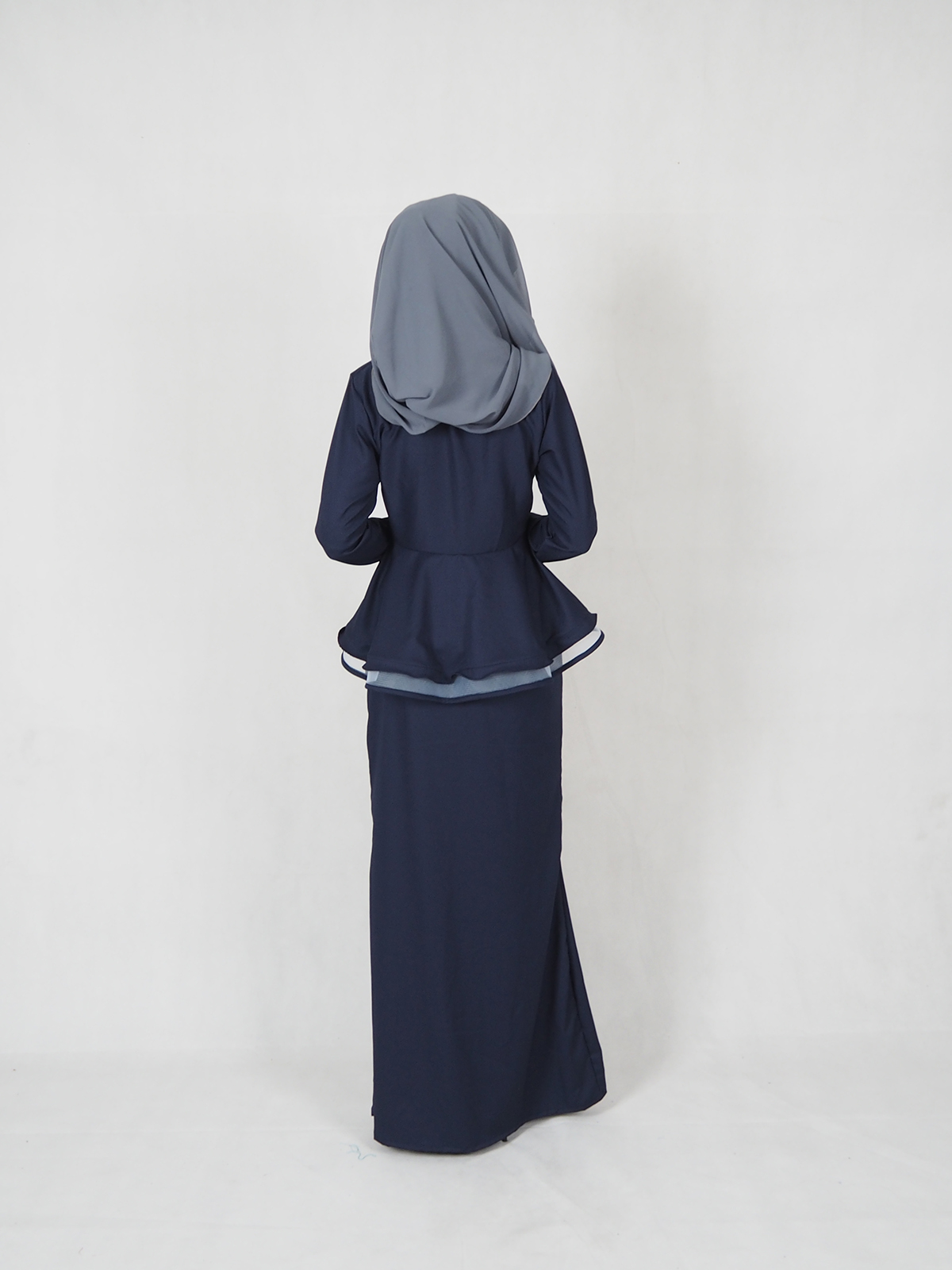 SW4700 Kebaya (Plus Size) Navy