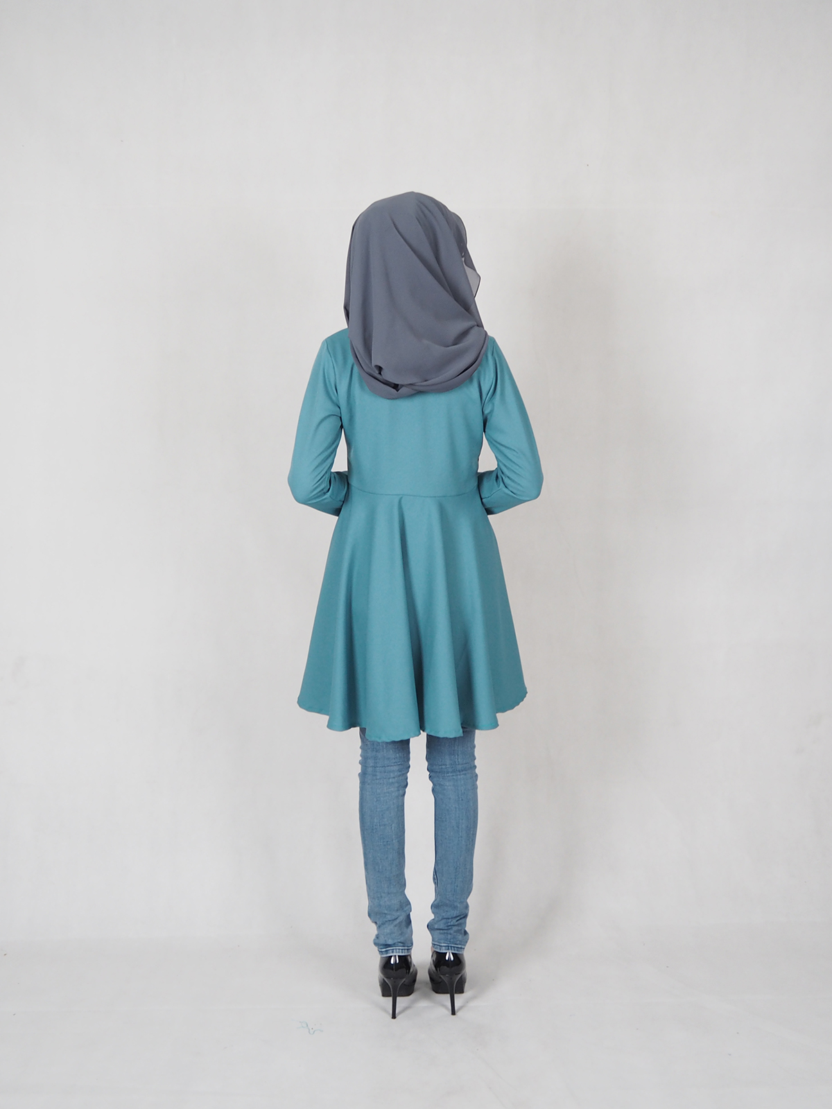 SW4710 Pretty Blouse (Plus Size) Dark Green
