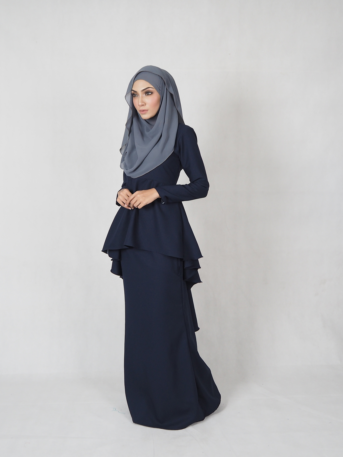 SW4711 Baju Kurung (Maternity) Navy