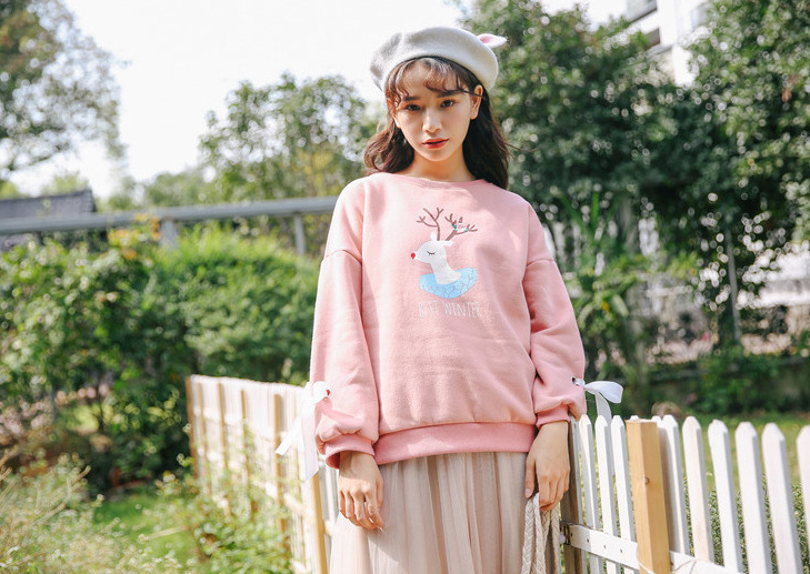 VW12091 Cute Top Pink