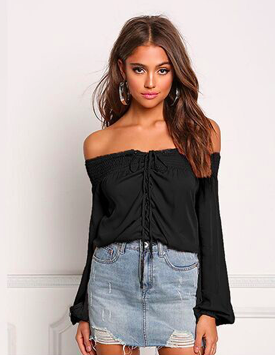 GW1903 Stylish Top Black