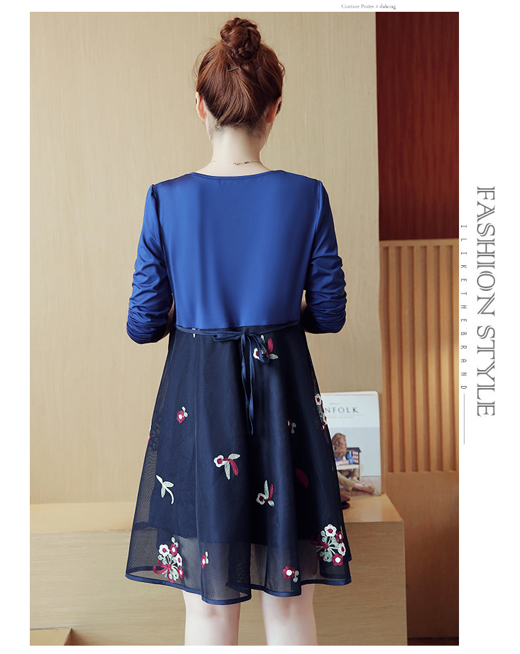 GW1910 Pretty Maternity Dress As Picture