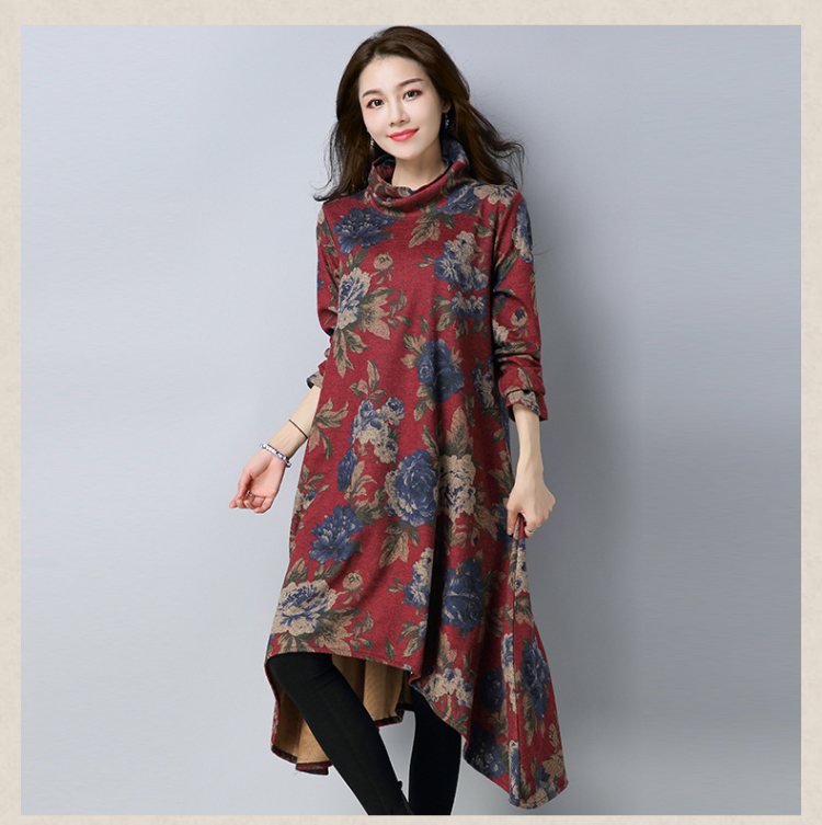 GW1963 Fashion Dress Red