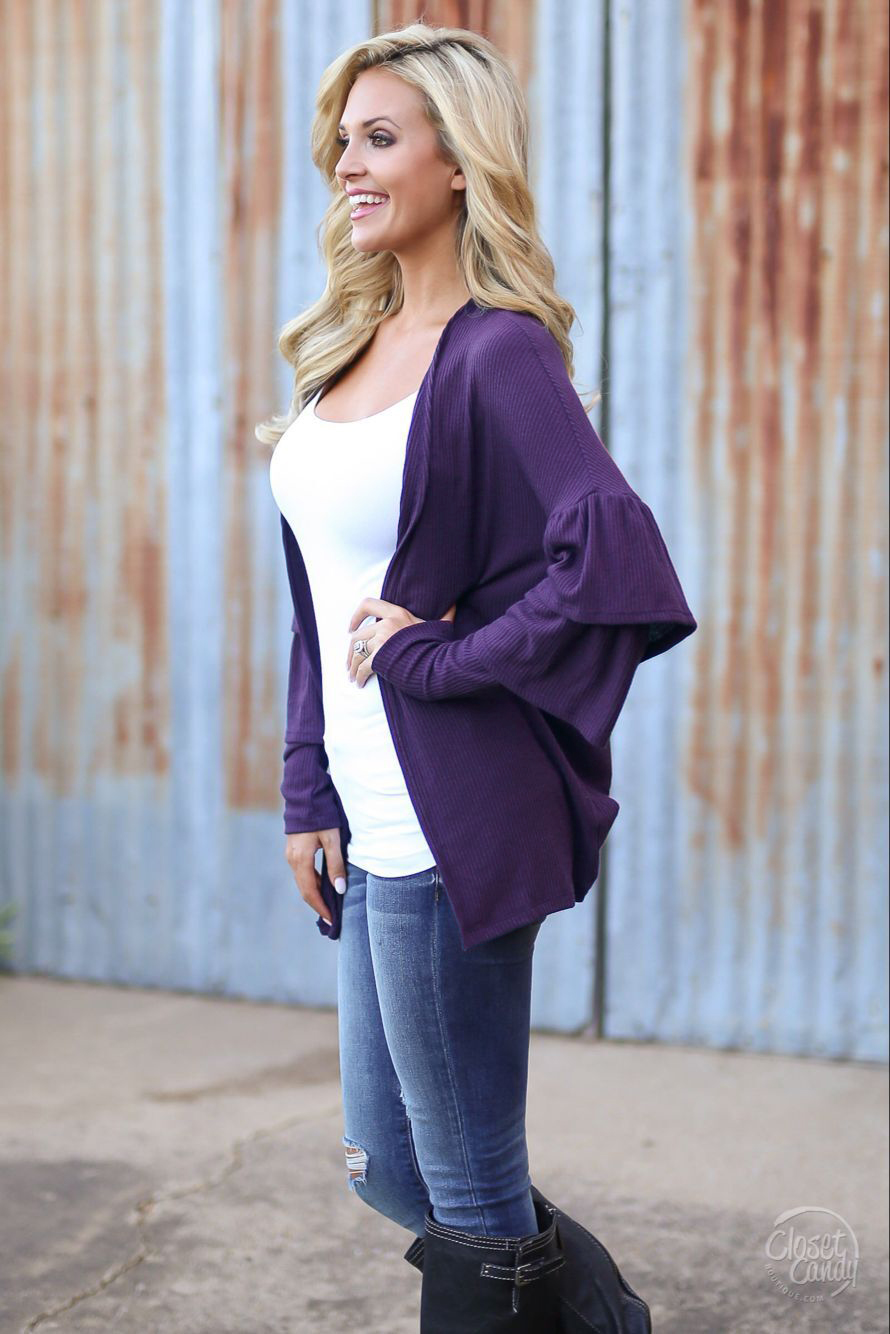 GW2005 Sweet Cardigan Purple