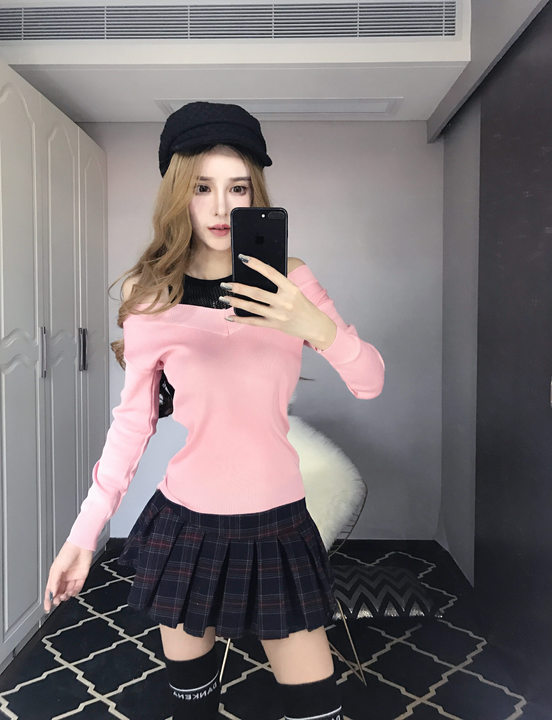 EW20311 Fashion One Piece Top Pink
