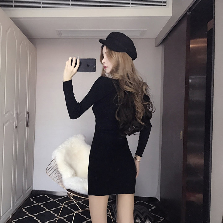 EW20313 Stylish Dress Black