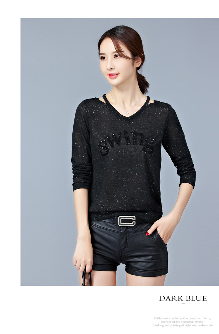 EW20338 Fashion Top Black