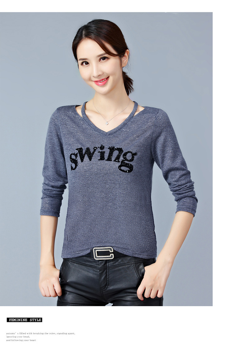 EW20338 Fashion Top Blue