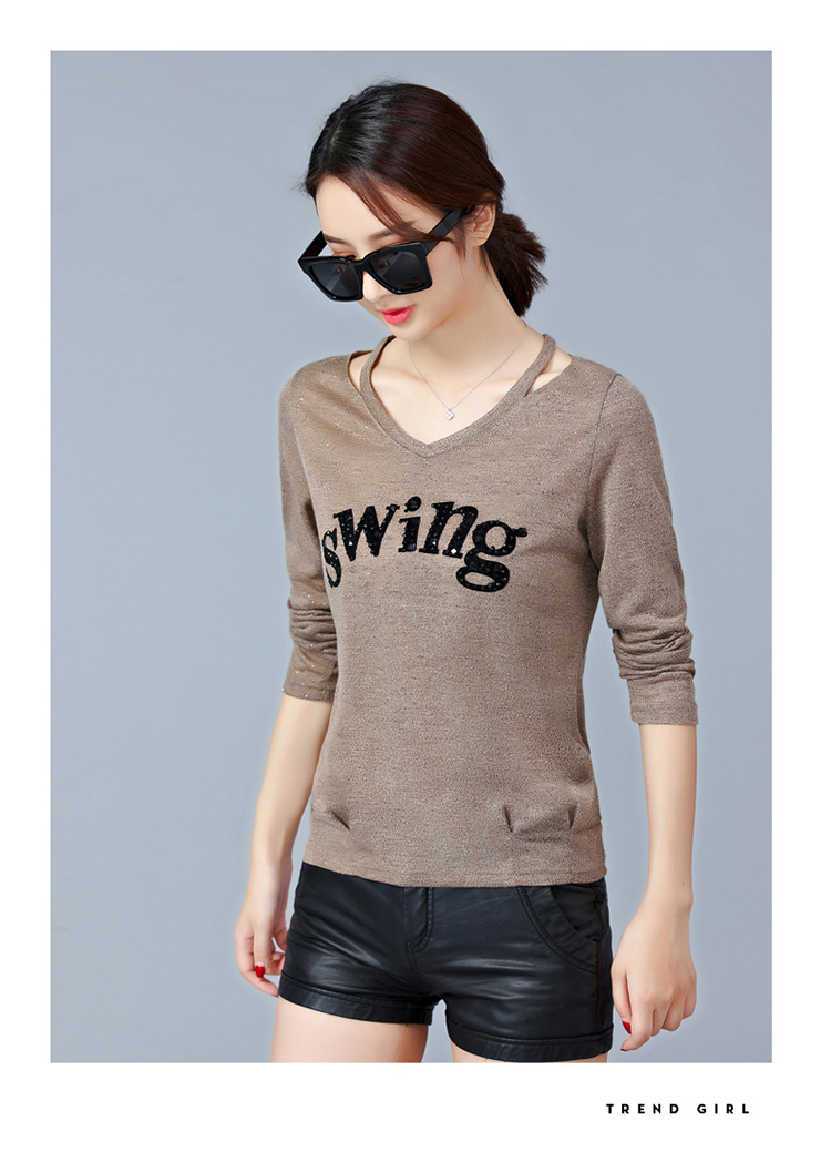 EW20338 Fashion Top Khaki