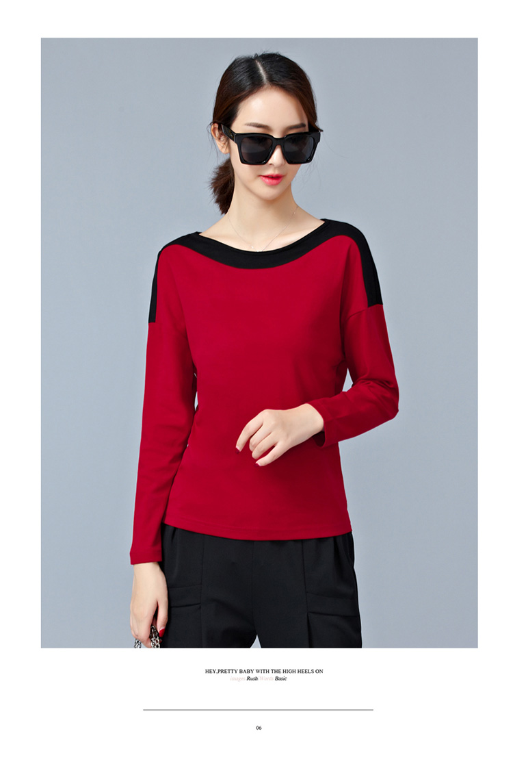 EW20339 Charming Top Red