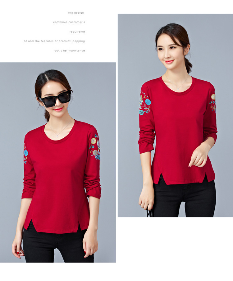 EW20341 Fashion Top Red