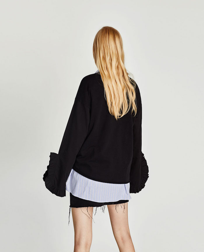 EW20354 Europe Stylish Top Black
