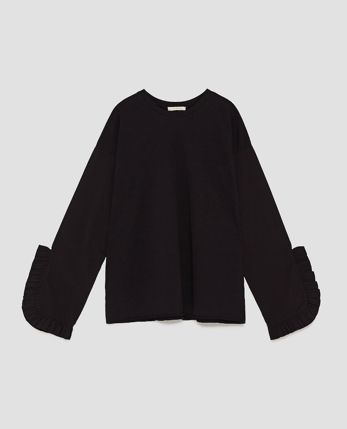 EW20354 Europe Stylish Top Black