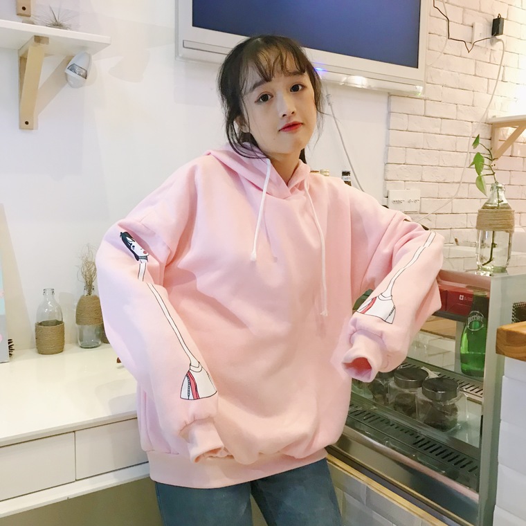 EW20376 Trendy Sweater Top Pink