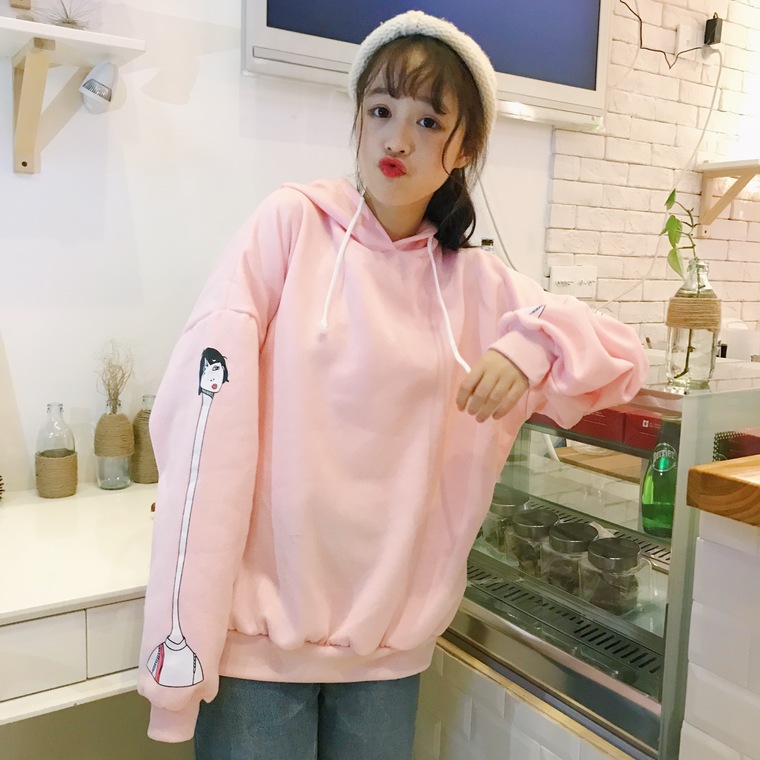 EW20376 Trendy Sweater Top Pink