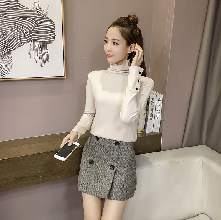 EW20390 Trendy Top Almond