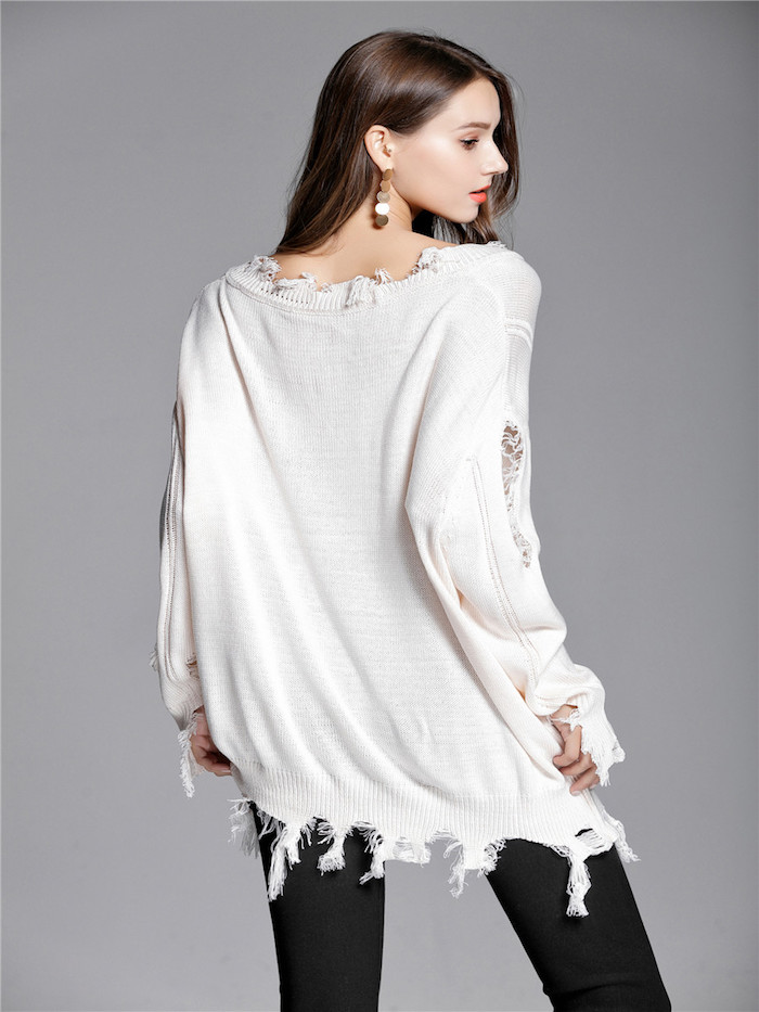 EW20402 Pretty Knit Top Light Pink