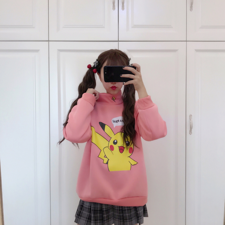 EW20413 Cute Sweater Top Pink