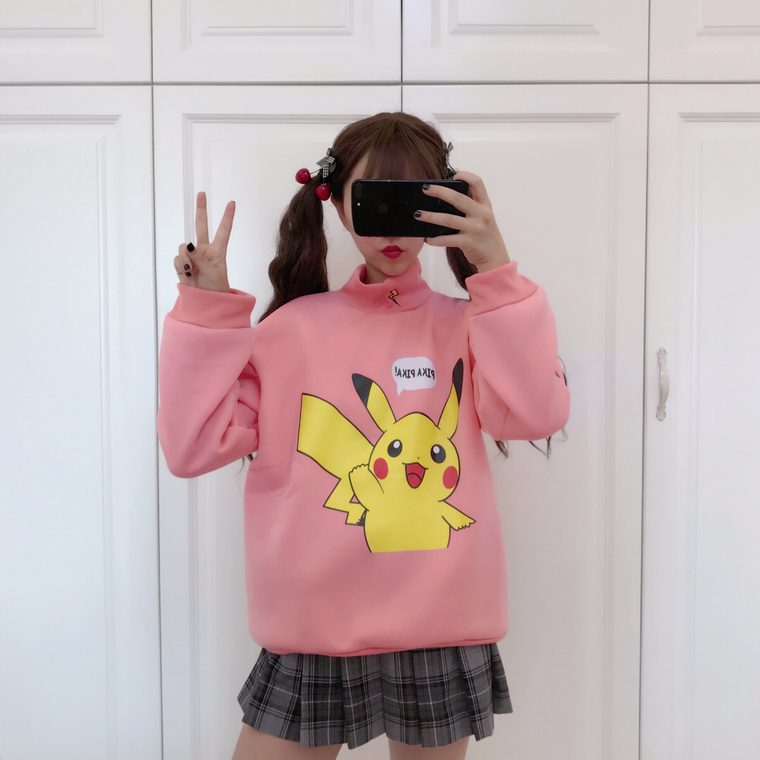 EW20413 Cute Sweater Top Pink
