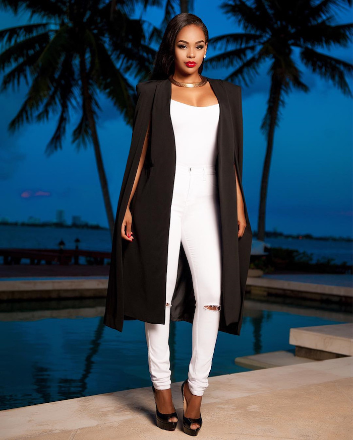 EW20419 Europe Elegant Coat Black