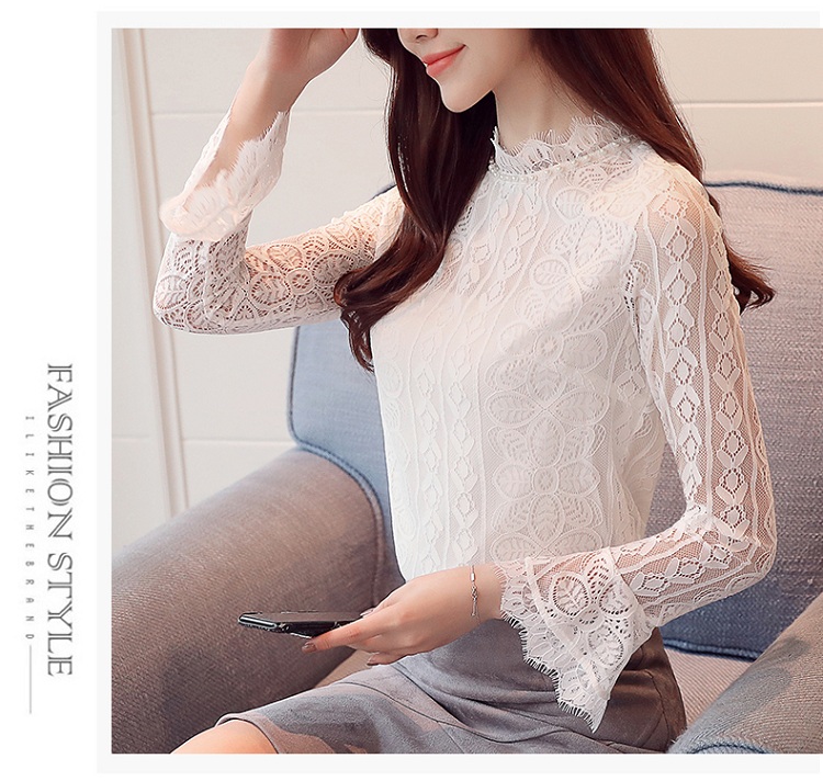 EW20420 Charming Lace Top White