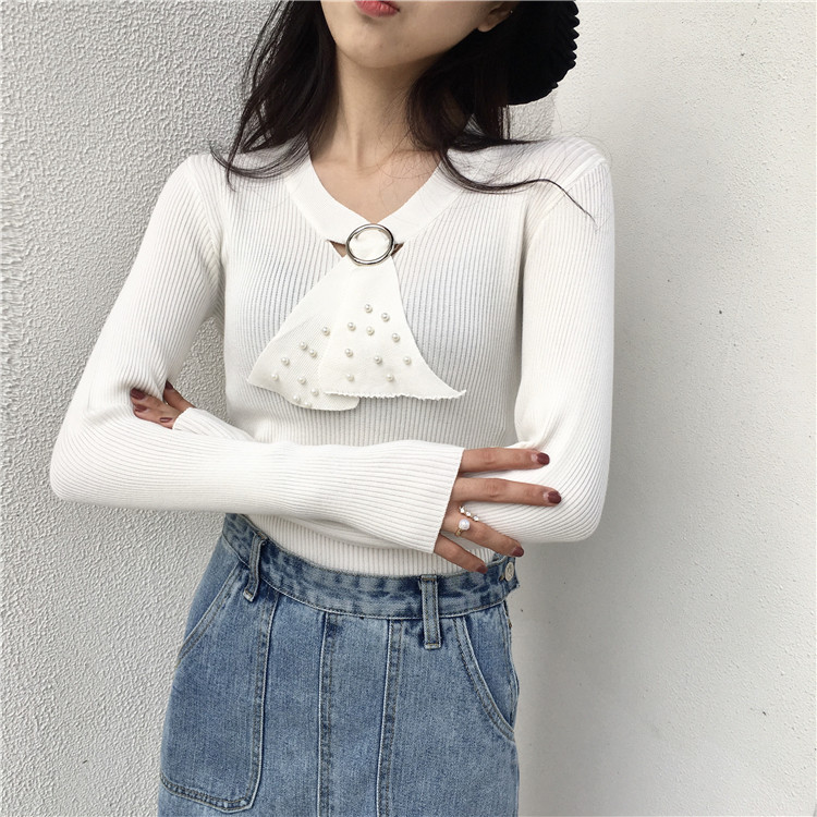 EW20428 Stylish Top White