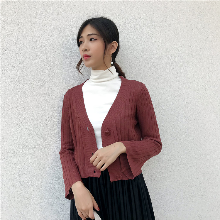 EW20430 Lovely Cardigan Red
