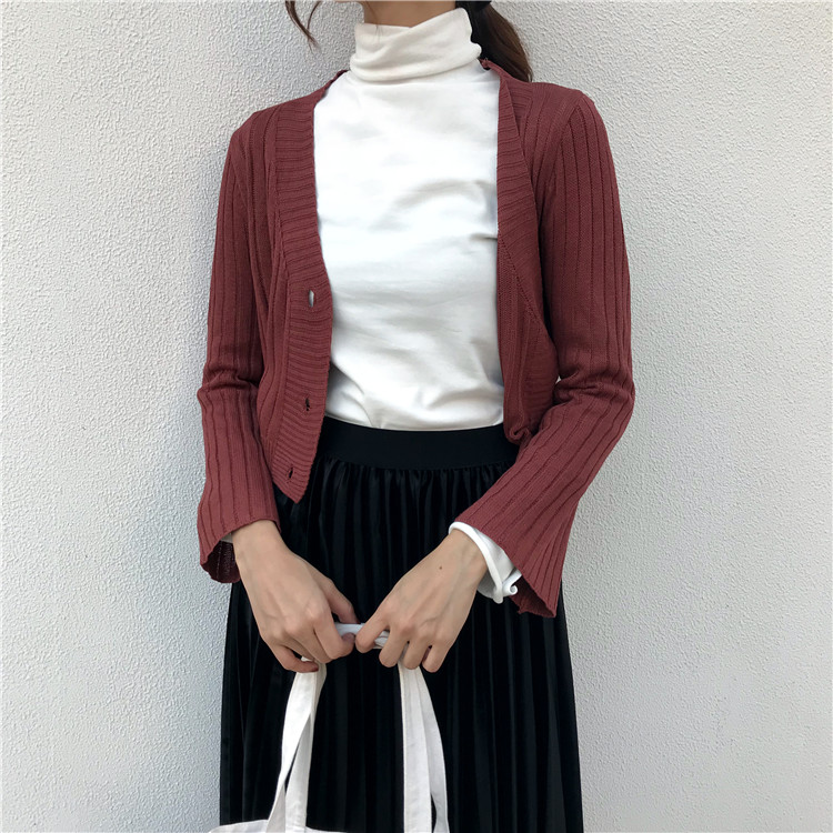 EW20430 Lovely Cardigan Red