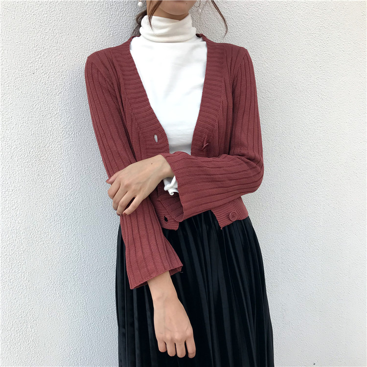 EW20430 Lovely Cardigan Red