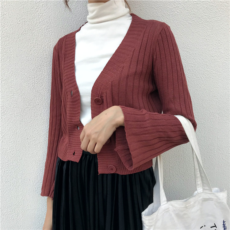 EW20430 Lovely Cardigan Red